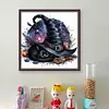 Witch Hat Cat-11CT Stamped Cross Stitch 40*40cm
