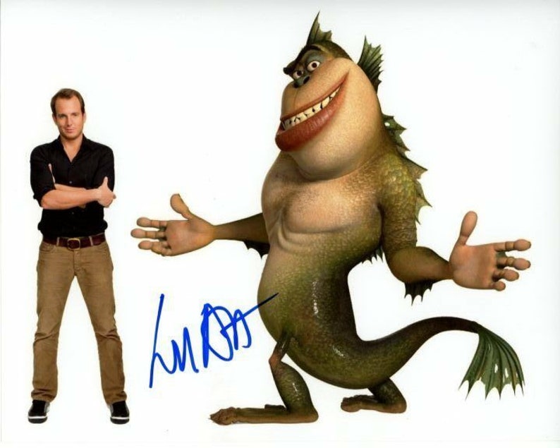 Will arnett signed autographed monsters vs. aliens the missing link Photo Poster painting