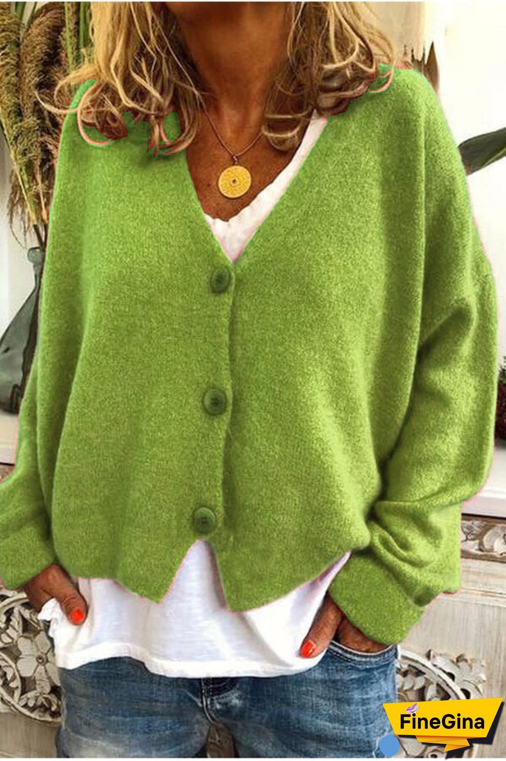 Casual Loose Knitted Cardigan
