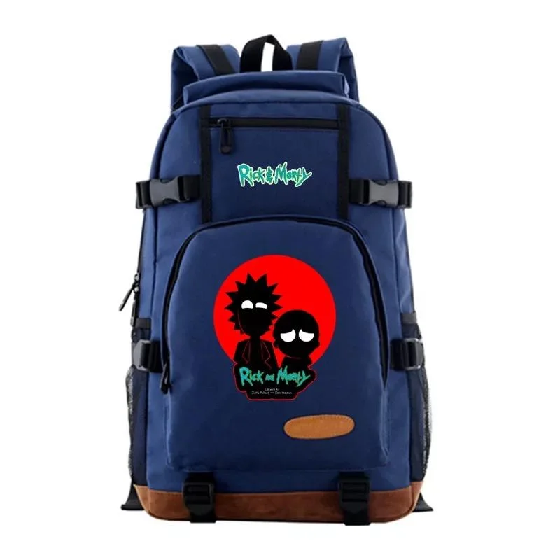 Buzzdaisy Anime Rick and Morty #2 School Bookbag Travel Backpack Bags