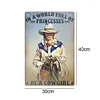 Be A Cowgirl - Vintage Metal Signs(12*16Inch)