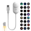 Cross-border wireless wall lamp LED sunset light wireless charging night light home background ambie