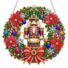 DIY Diamond Painting Xmas Hanging Ornament Pendant Acrylic Double Sided Print Decor Kit