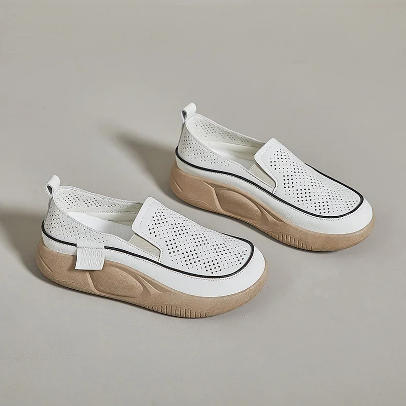 Letclo™ Women's Breathable Soft Sole Slip-On Shoes letclo Letclo