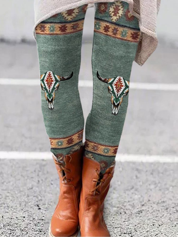 Women's Western AZTEC Leggings