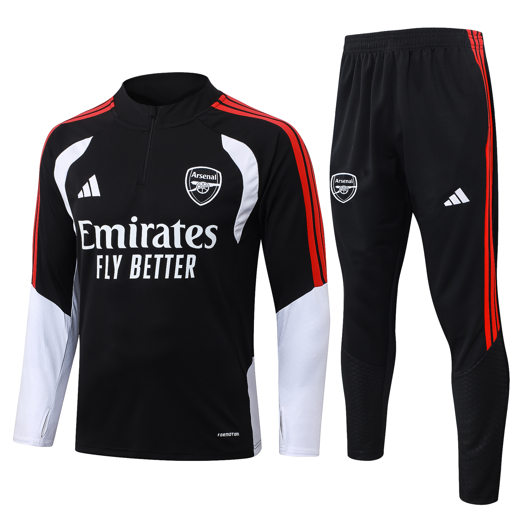 26/27 Arsenal Half-Pull Training Suit Jersey Set