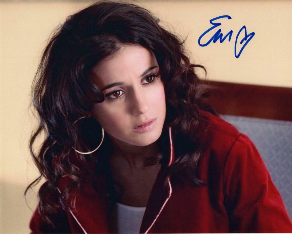 EMMANUELLE CHRIQUI SIGNED AUTOGRAPH 8X10 Photo Poster painting - ENTOURAGE BEAUTY, SEXY SLOAN