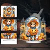 DIY Halloween Pumpkin Kid Diamond Painting Acrylic Tabletop Ornaments