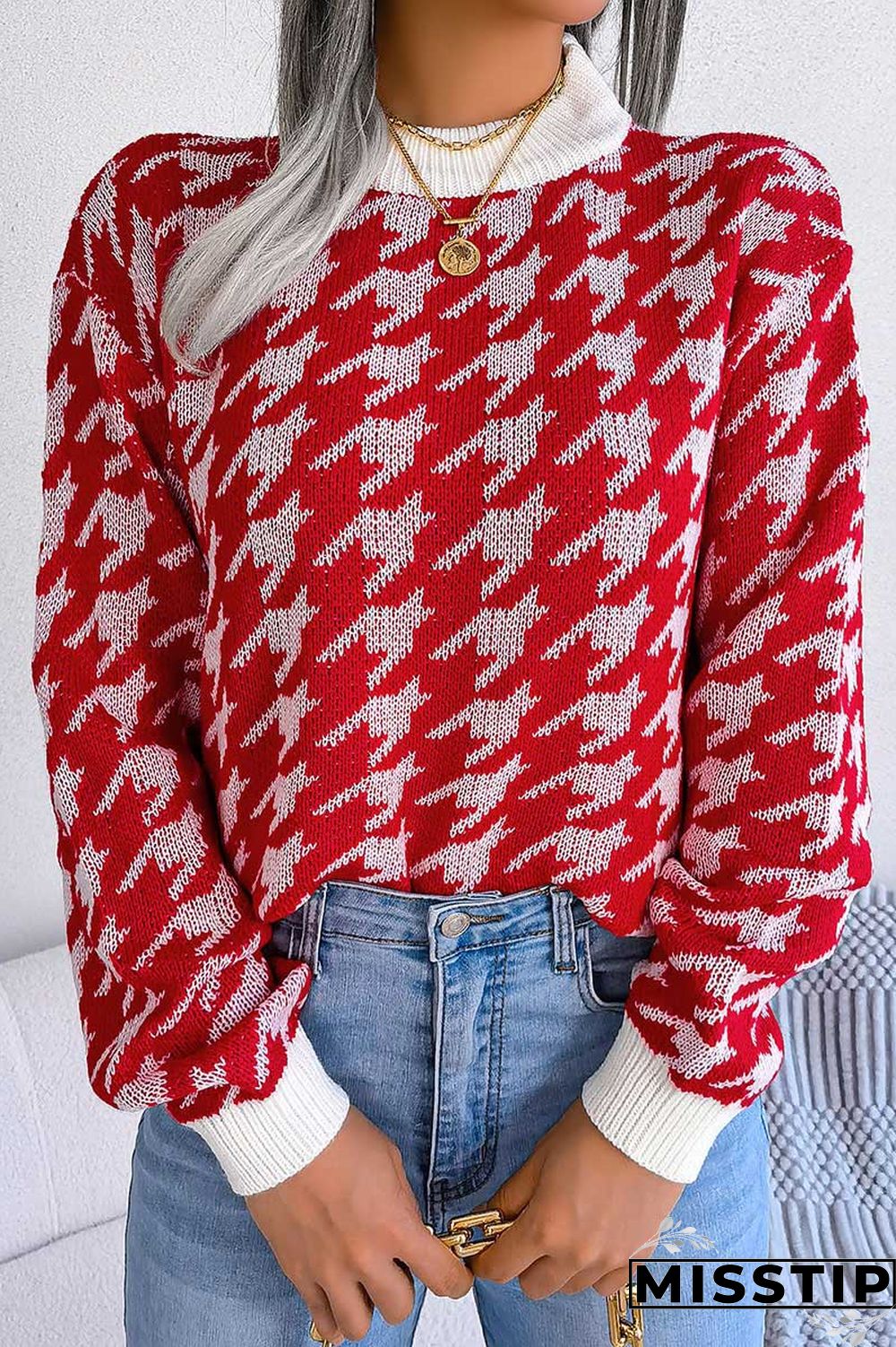 Black Casual Patchwork O Neck Tops