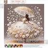 Diamond Painting-DIY Crystal Rhinestone Ballet Girl