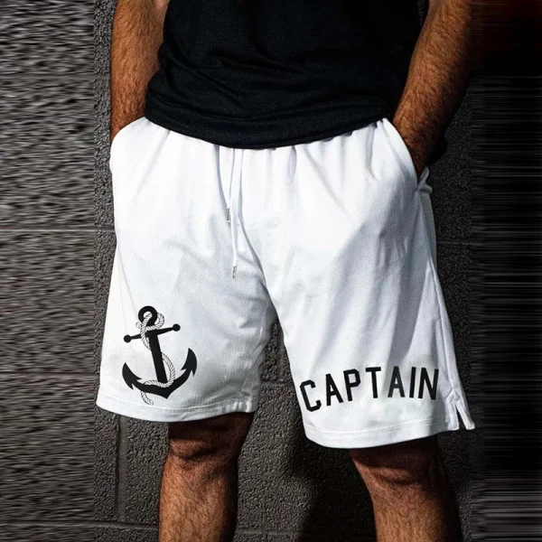 Anchor Print Shorts