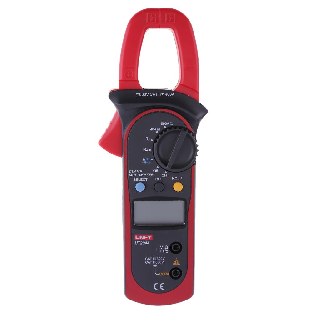 

UNI-T UT204A Digital Display Clamp Type Multimeter Current Voltage Meter, 501 Original