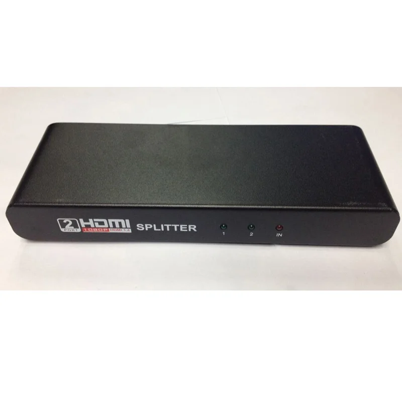 HDMI Splitter 1*2 Support Full HD 1080P 3D HDMI Splitter 1 To 2 Black