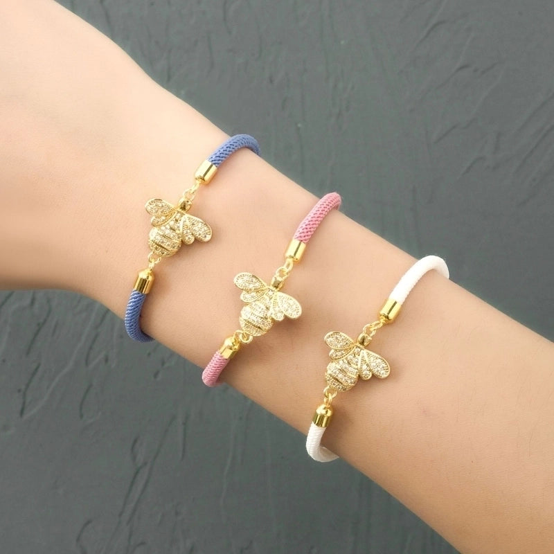 Copper Bee Bracelets