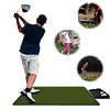 [US Local Warehouse] 5x5ft Thickening Golf Mat 35mm Artificial Hitting Training Mat Gifts for Men Dad