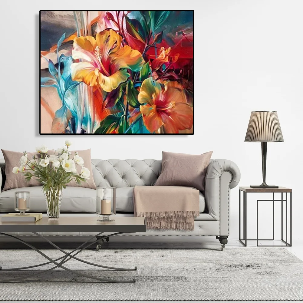 Flower - Paint By Number(50*40cm)