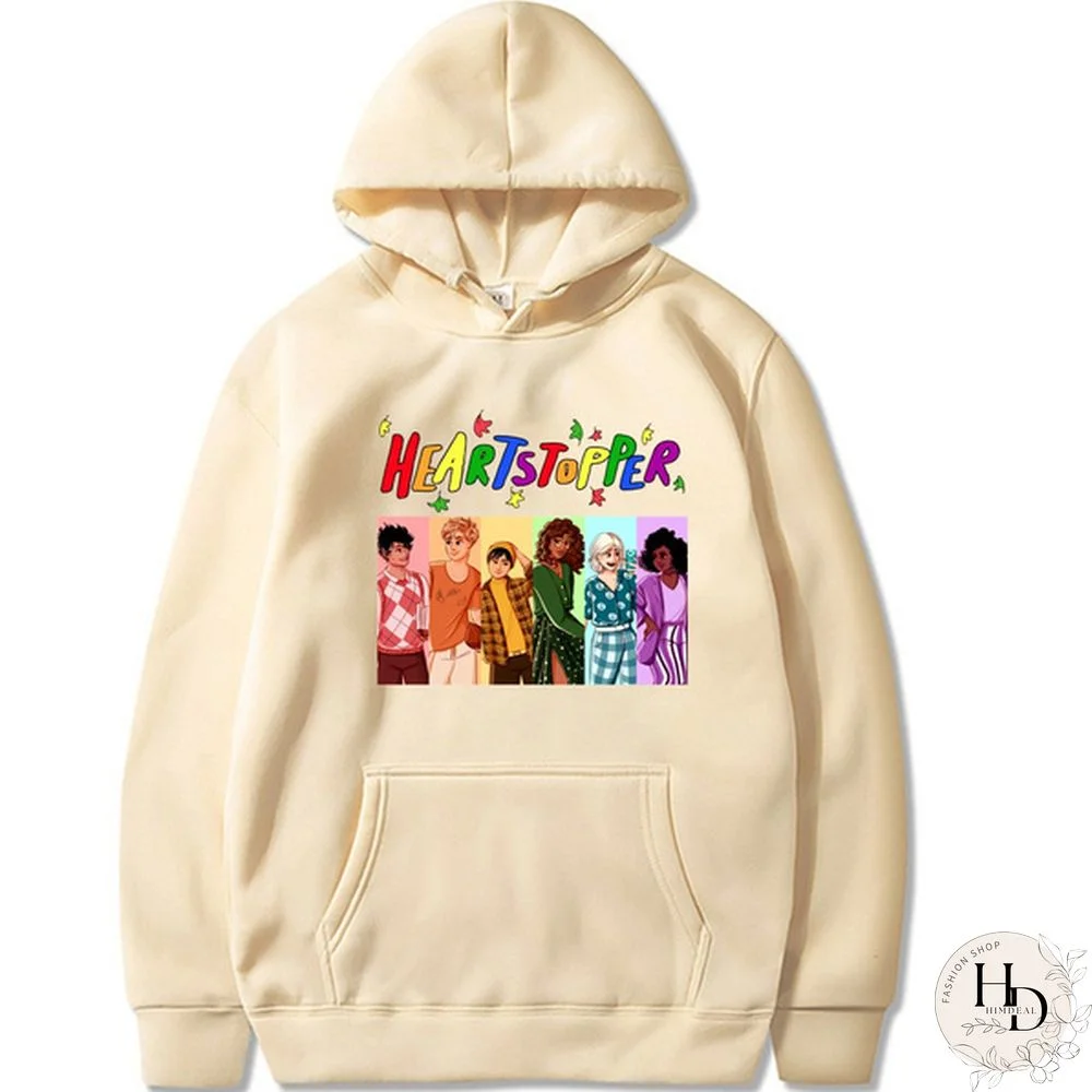 Heartstopper Nick Hoodie Gay Pride June Sweatshirts Cozy Tops Sudadera Felpa Moletom