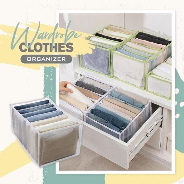 🔥Clear Stock Last Day 49% OFF🔥🏠Wardrobe Clothes Organizer