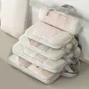 5Pcs Compressible Storage Bag Waterproof Travel Duffel Bag Lightweight Suitcase
