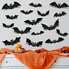 Halloween 3D LED Bat Night Lights, Various Sizes, Perfect for Halloween Parties and Bedroom Window Decorations