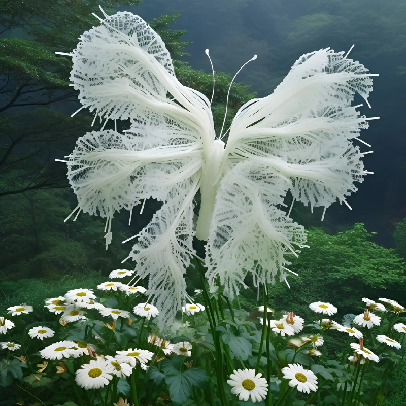 White Butterfly Flower Seeds-Amazing Angel Butterfly Plant🔥