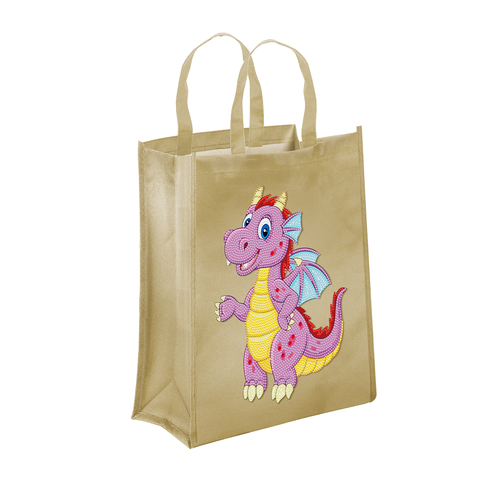 

Dinosaur - 5D DIY Craft Eco-friendly Bag, 501 Original