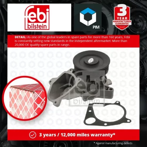 Water Pump 24027 Febi Coolant 11517790135 11517790472 11517791834 11517801609 Parts