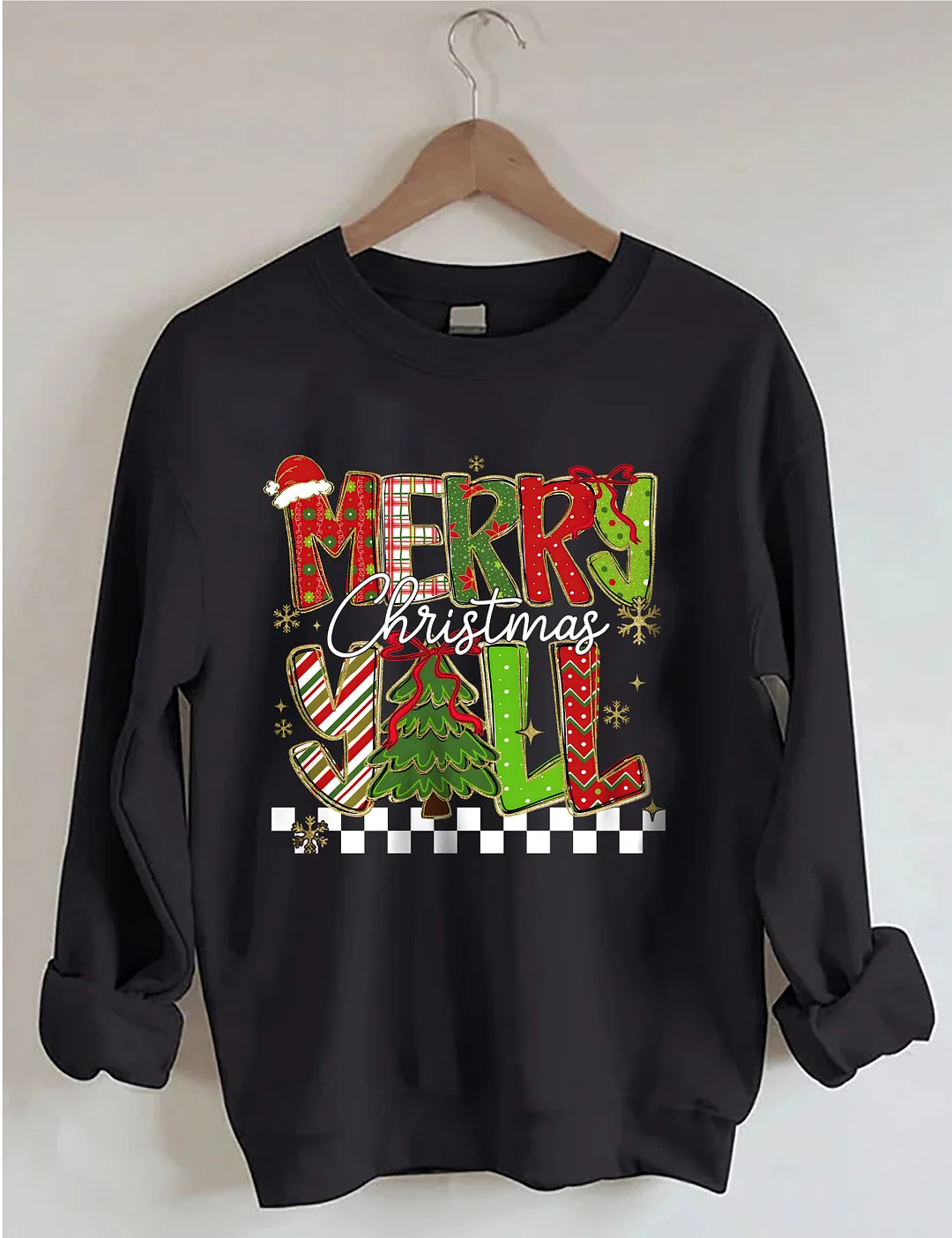 Merry Christmas Y&rsquo;all Sweatshirt