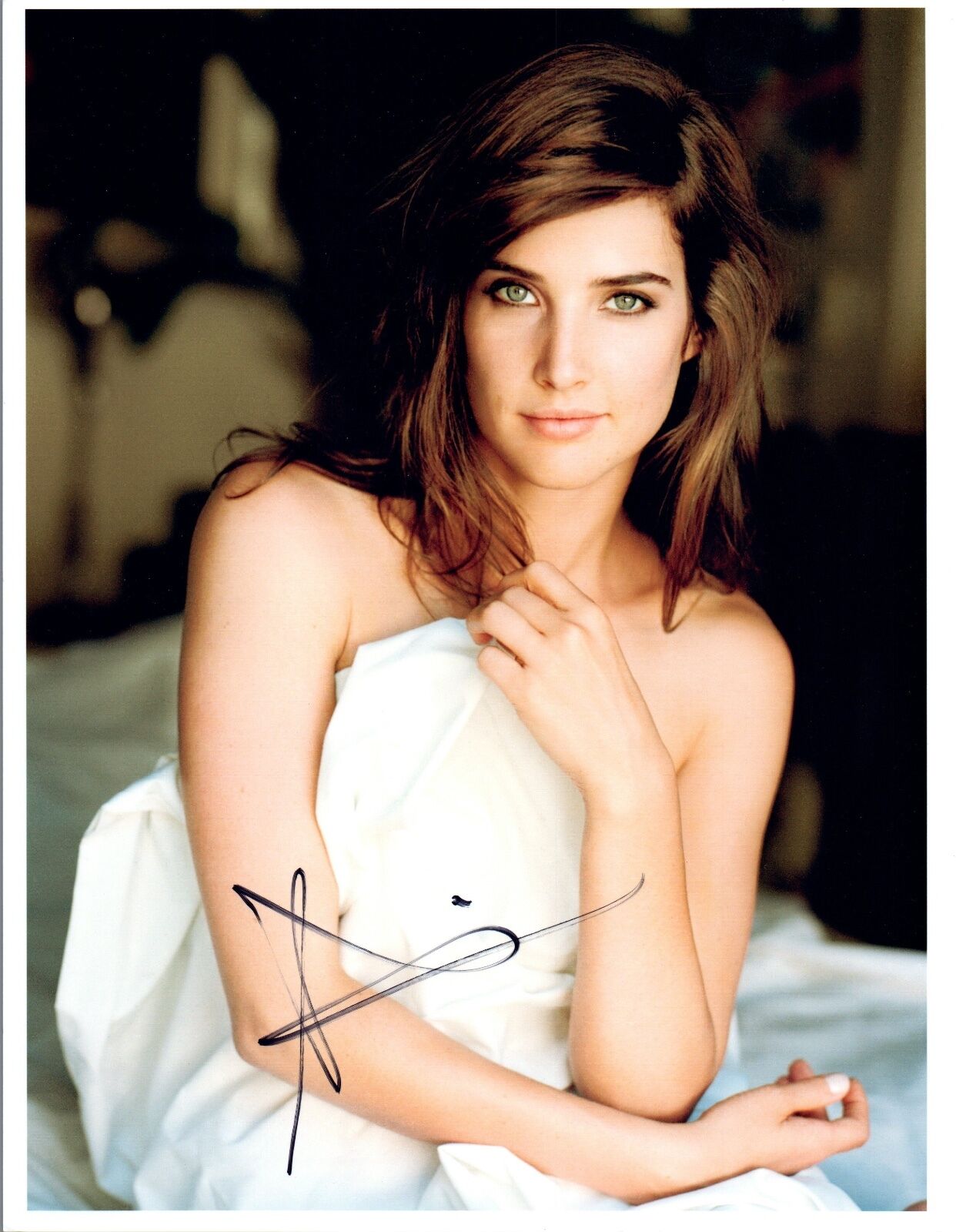 Cobie Smulders Signed Autograph 8x10 Photo Poster painting Captain America MAXIM Sexy COA VD