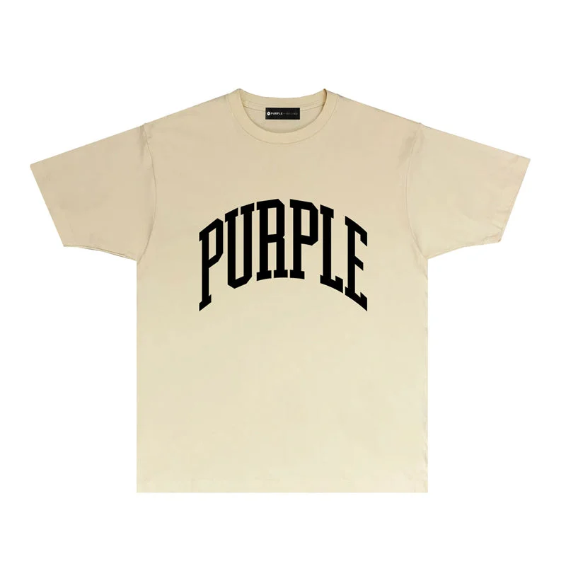 Purple 2023 new fashion T-shirt short sleeves