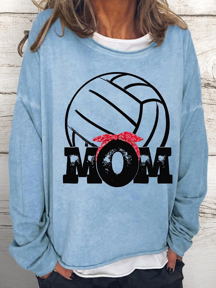 volleyball Women Loose Sweatshirt-Annaletters
