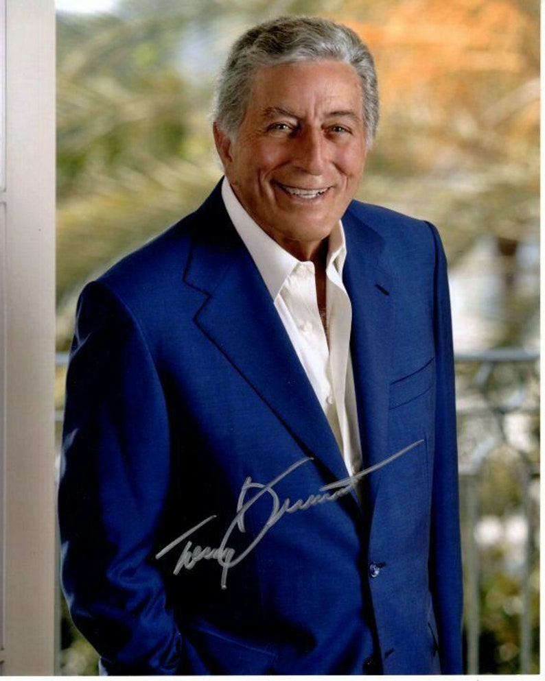 Tony bennett signed autographed 8x10 Photo Poster painting