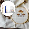 Embroidery Stitching Punch Needle Sewing Tool Set Poking Cross Stitch (A)