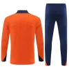 2024 Netherlands Long Sleeve Orange Training Jacket Set