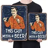 Beer - Metal Tin Signs(8*12Inch/12*16Inch) - Bar