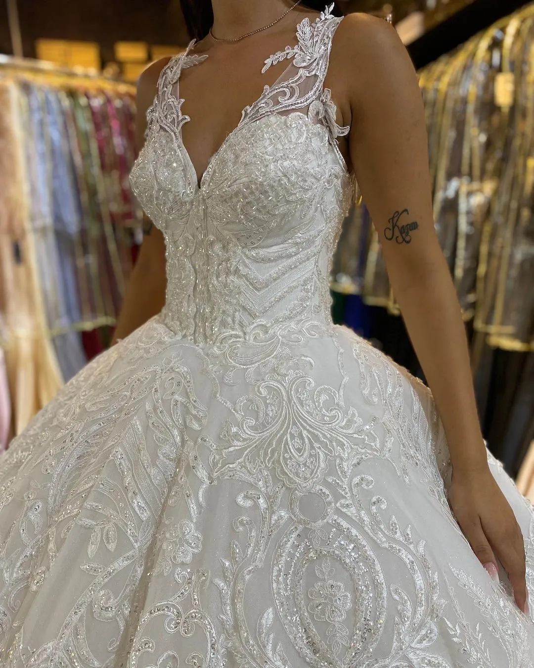 Sheath V-neck Sleeveless Simple Cheap Long Backless Wedding Dresses With Train, WD0480