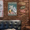 Cat Drinking - Metal Tin Signs(8*12Inch/12*16Inch) - Bar&Animal
