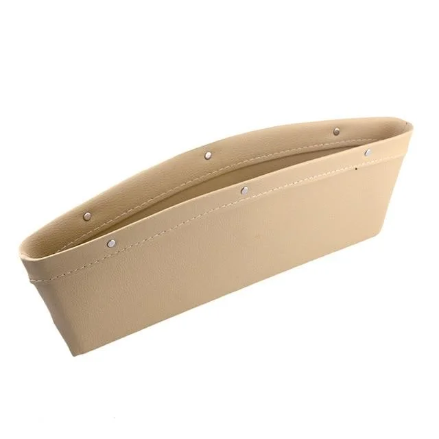 PU Gap Organizer Pocket Storage Glove Slot Box