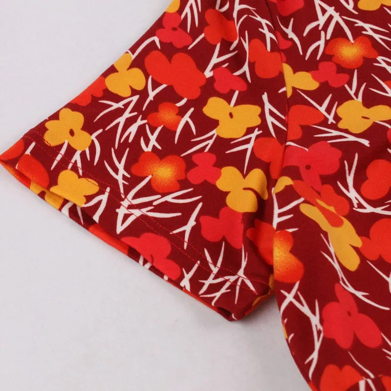 Women's New Fall Christmas Print Dress