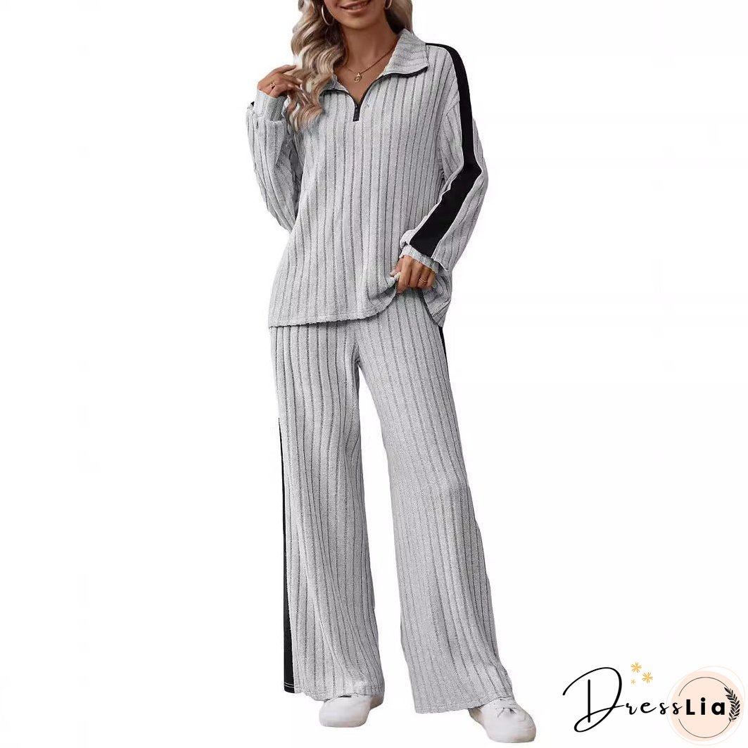 Women's Goods Large Casual Autumn Design Two-piece Suits