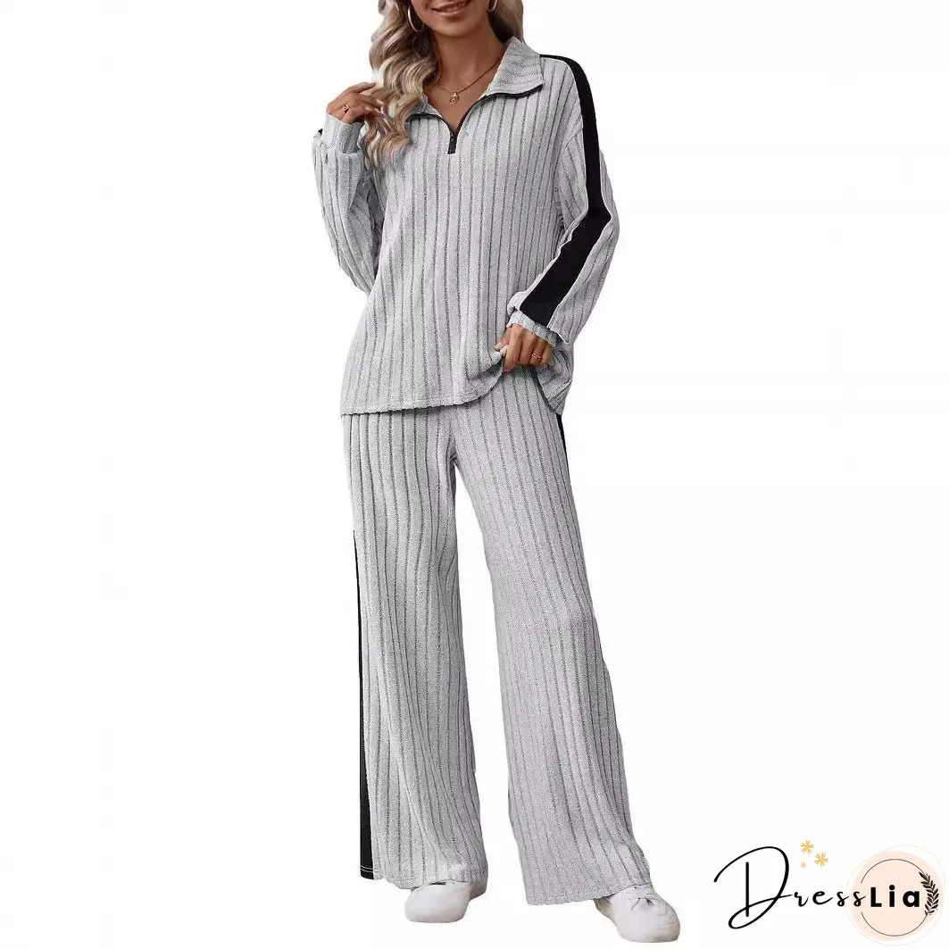 Women's Goods Large Casual Autumn Design Two-piece Suits