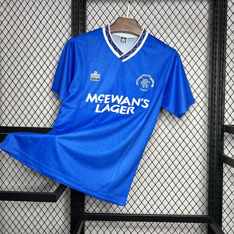 Retro 1990-92 Rangers Home Jersey