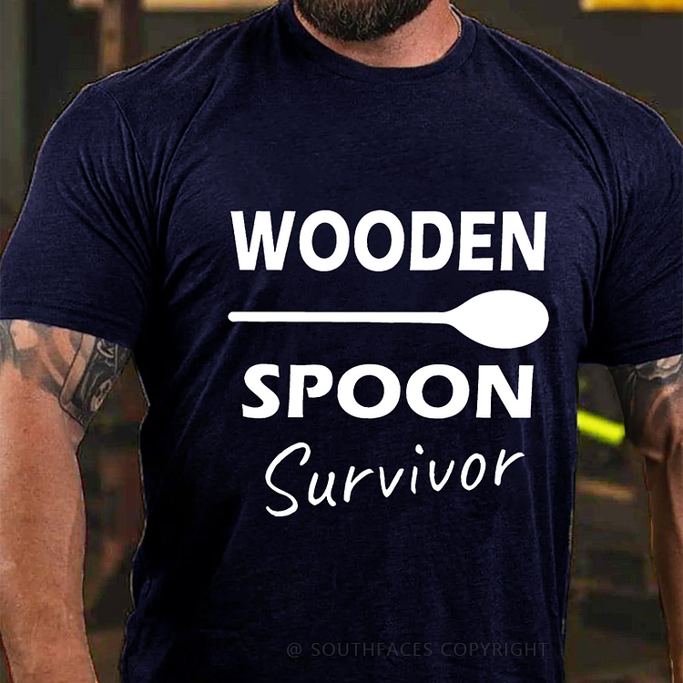 Wooden Spoon Survivor Men's T-Shirt