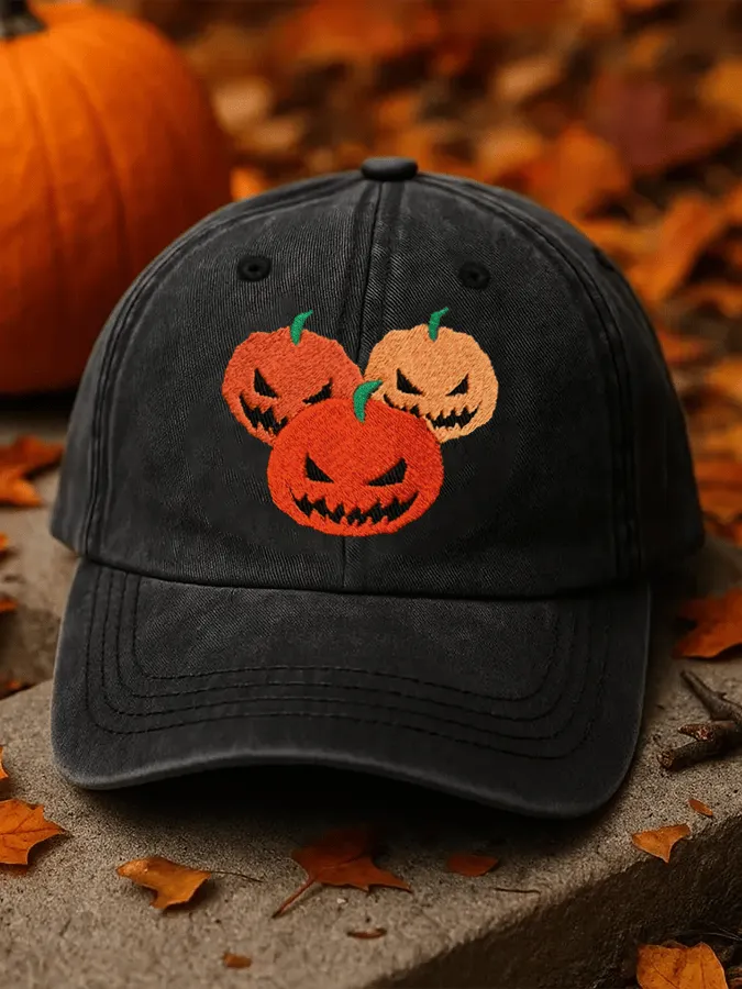 Fall Print Hat 