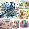 (Multi-Style)Animal Flower-Partial Special Shaped Diamond Painting 30*30CM
