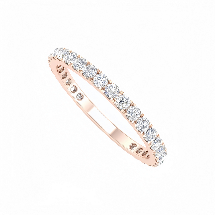 Pave Diamond Eternity Ring