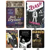 (Multi Style)Bob Dylan&Clash&Ronaldo - Vintage Metal Signs - 20*30cm - Music