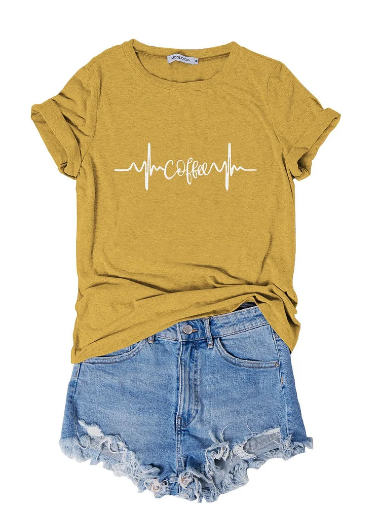 Bestdealfriday Coffee Lifeline Funny T-Shirt