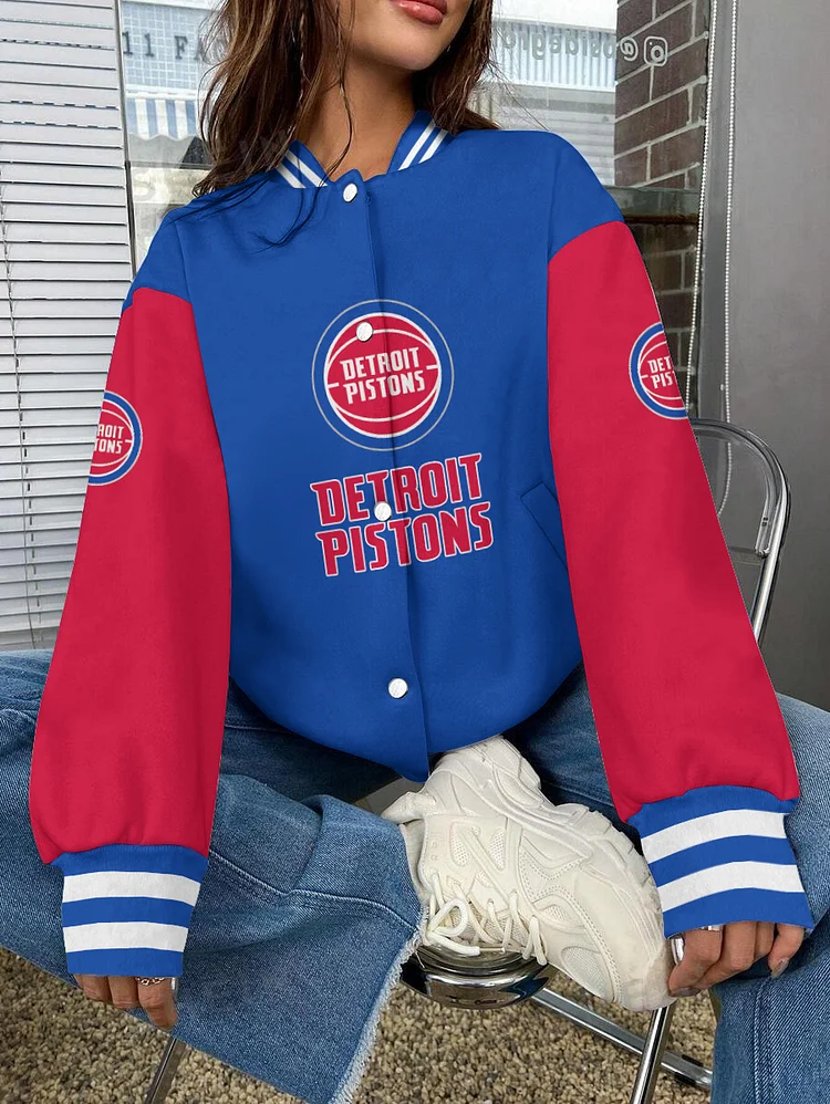 Detroit Pistons Limited Edition Full-Snap Casual Jacket
