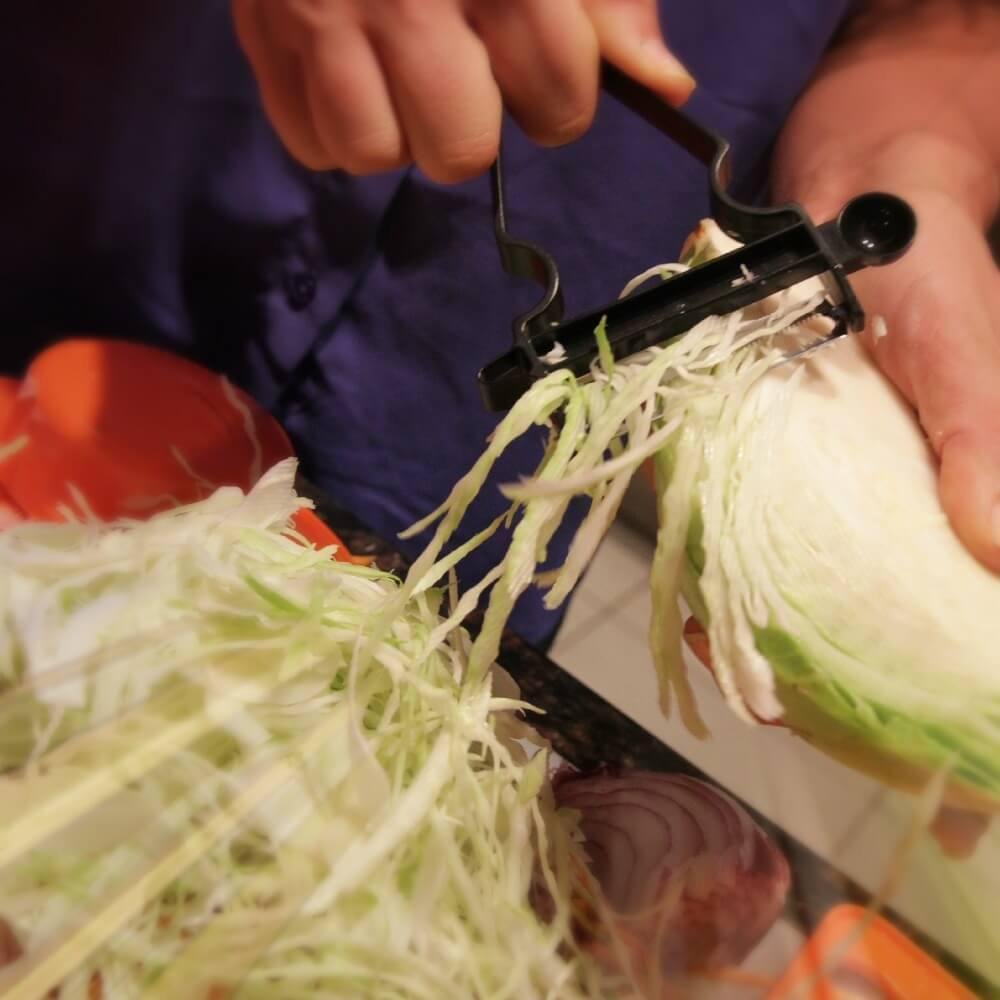 The Original Magic Slicer Trio (3 Pieces) cabbage shredder peeler kitchen tool